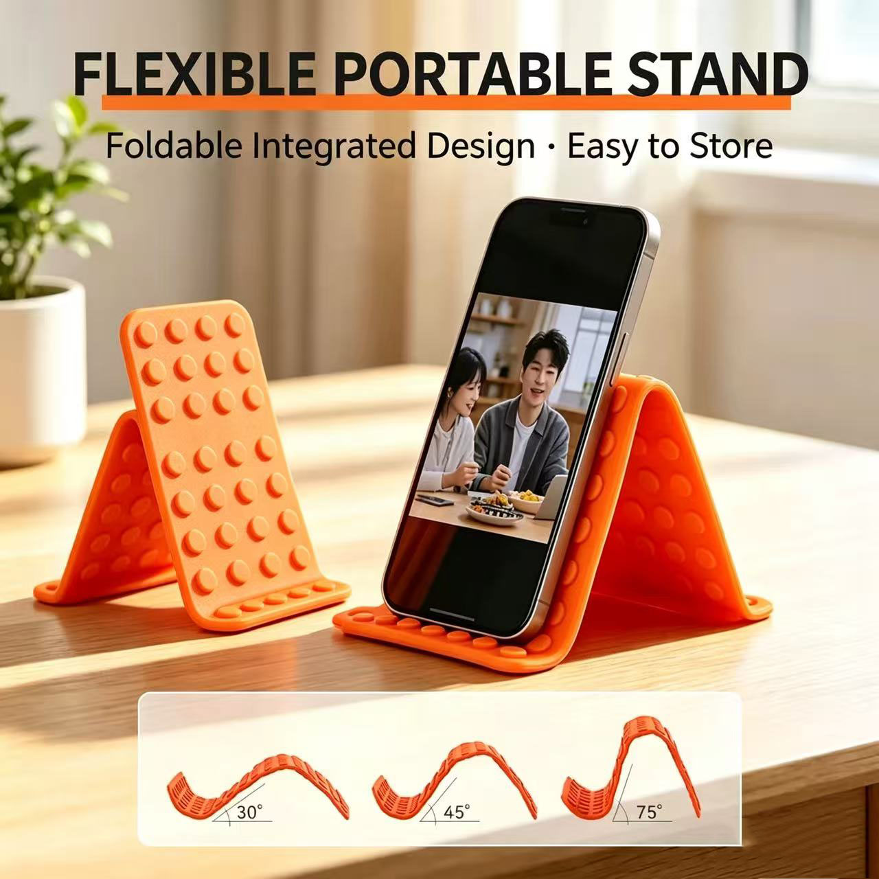 Standing Desk - حامل هاتف محمول عالمي قابل لتعديل