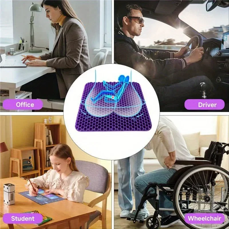 وسادة جل للجلوس، قطعة واحدة، ب - مراجعة Office Stool وسعره