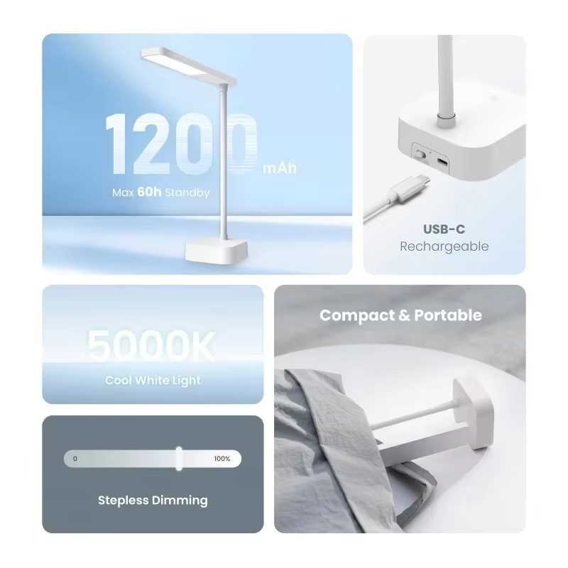 مصباح مكتبي قابل لإعادة الشحن  - مراجعة Desk Lamp وسعره