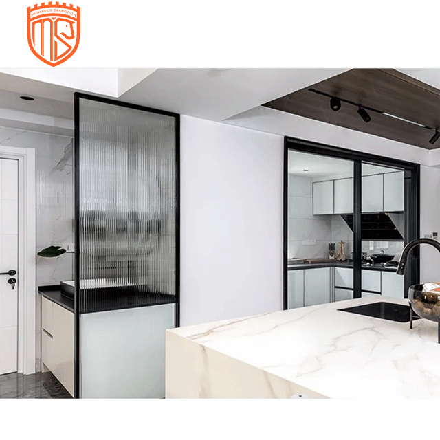 باب حمام عصري بسيط مقاوم للماء - مراجعة Partition Screen Divider وسعره