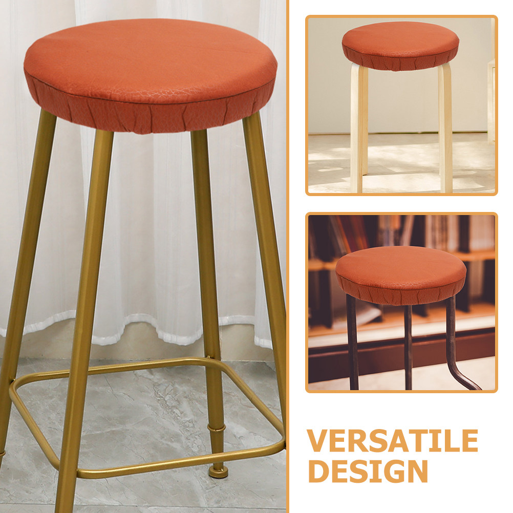 غطاء مقعد كرسي مستدير مرن من ا - مراجعة Office Stool وسعره