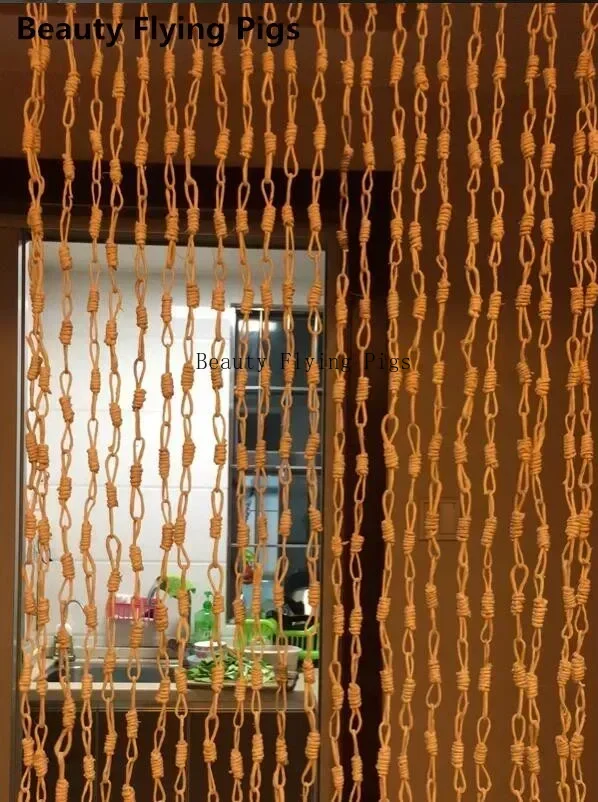 أوراق الذرة ستائر الباب القش ج - مراجعة Partition Screen Divider وسعره