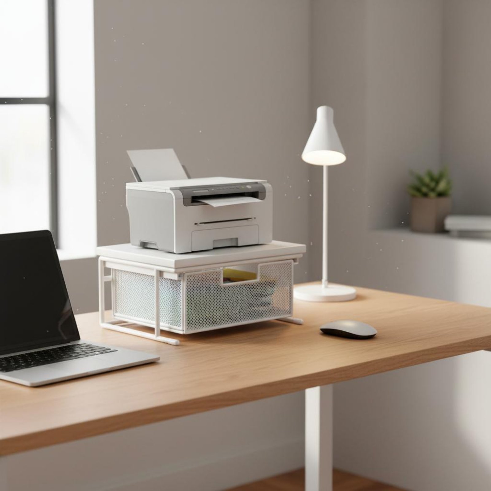 حامل طابعة مع درج متعدد الأغرا - مراجعة Printer Stand وسعره